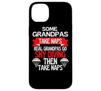 Some Grandpas Take Naps Real Grandpas Go Sky Diving Case for iPhone 14 Plus