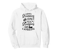 Some grannies knit real grannies go Canoeing Canoeist Pullover Hoodie