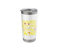 Some Groceries Mostly Wine Stainless Steel Insulated Tumbler