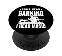 Some Hear Barking I Hear Music Coon Dog Hunter PopSockets Adhesive PopGrip