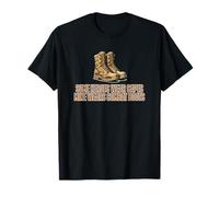 Some Heroes Wear Capes My Hero Wears Combat Boots T-Shirt