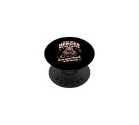 Some Heroes Wear Flannel in the Woods Bear Wildlife PopSockets Adhesive PopGrip
