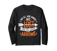 Some Hikers Look for Arrows Archery Archery Long Sleeve T-Shirt