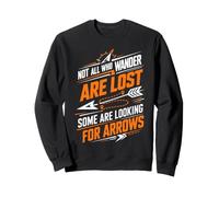 Some hikers look for arrows Archery Archery Sweatshirt