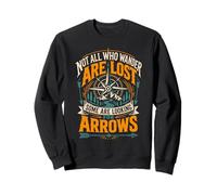 Some hikers look for arrows Archery Archery Sweatshirt