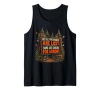 Some Hikers Look for Arrows Archery Archery Tank Top