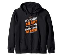 Some hikers look for arrows Archery Archery Zip Hoodie