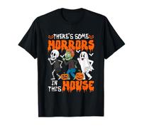 Some Ho's in Halloween House Skeleton Zombies Boo Dancing T-Shirt