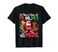 Some Ho's in Xmas House Funny Santa Reindeer Elf Dancing T-Shirt