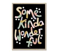 Some Kinda Wonderful Poster Multicoloured 30x40