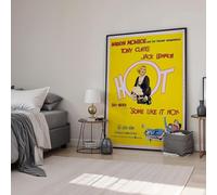 Some Like It Hot 1959-02 Retro-Classic Movie Framed Poster Print Wall Art Image Home Decor Artworks Framed Poster Different Sizes and Colours