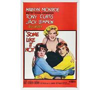 Some Like It Hot 1959 Movie Poster Print in A0-A1-A2-A3-A4-MAXI sizes