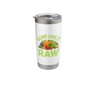Some Like It Raw - Vegan Vegetarian Stainless Steel Insulated Tumbler