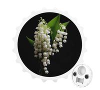 Some Lilies of The Valley 2 in 1 Magnetic Bottle Opener for Fridge | ABS Magnetic Beer Bottle Opener with Cap Catcher Fridge Magnet Bottle Opener for Kitchen Home Bar Camping Picnic