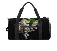 Some Lilies of The Valley Gym Bag Lightweight ，Travel Duffle Bag with Shoe Compartment，Gym Bag for Women for Overnight, Weekend, Yoga, Gym, Business Trips, Sport And Hospital.