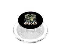 Some Love Gators Alligator Reptile Lover PopSockets PopGrip for MagSafe