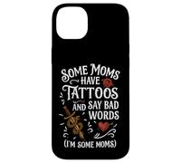 Some Moms Have Tattoos Say Bad Words Funny Mom Case for iPhone 14 Plus