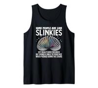 Some People are Like Slinkies - Funny Quote Graphic Tank Top