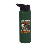 Some People Arent Just Missing A Screw Funny Skull Mechanic Stainless Steel Insulated Water Bottle