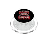 Some People Call Me A Firefighter Dad Firefighters Lovers PopSockets PopGrip for MagSafe