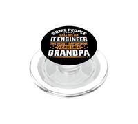 Some People Call Me It Enginee, Important Call Me Grandpa PopSockets PopGrip for MagSafe