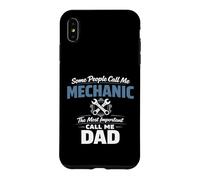Some People Call Me Mechanic Dad Blue Collar Job Daddy Case for iPhone XS Max