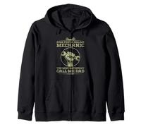 Some People Call Me Mechanic The Most Important Call Me Dad Zip Hoodie