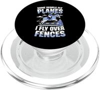Some People Fly Planes I Fly Over Fences PopSockets PopGrip for MagSafe