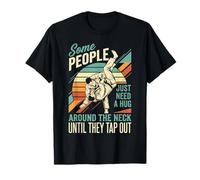 Some People just Need a Hug BJJ Brazilian Jiu Jitsu Vintage T-Shirt