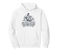 Some People Just Need A Hug Until They Tap Out Jiu Jitsu Pullover Hoodie