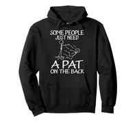 Some People Just Need A Pat On The Back Funny Sarcastic Joke Pullover Hoodie