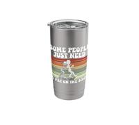 Some People Just Need A Pat On The Back Meme Funny Sarcasm Stainless Steel Insulated Tumbler