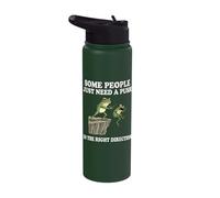 Some People Just Need A Push in The Right Direction Stainless Steel Insulated Water Bottle