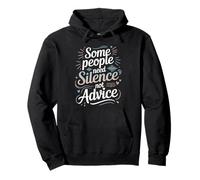 Some People Need Silence Not Advice Introvert Truth - Pullover Hoodie