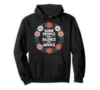 Some People Need Silence Not Advice Introvert Truth - Pullover Hoodie