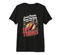 Some People Need Therapy I Just Need to Hit Things Kickboxer Premium T-Shirt