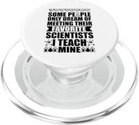 Some People Only Dream Science Teacher Teach Biology PopSockets PopGrip for MagSafe