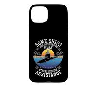 Some Ships Designed To Sink Submarine Graphic Case for iPhone 15 Plus