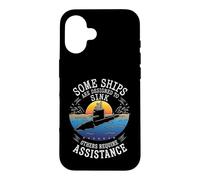 Some Ships Designed To Sink Submarine Graphic Case for iPhone 16