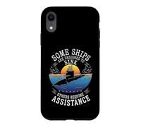 Some Ships Designed To Sink Submarine Graphic Case for iPhone XR