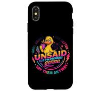 Some Things Are Better Left Unsaid Duck Humor Case for iPhone X/XS