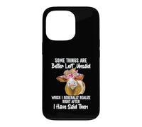 Some Things Are Better Left Unsaid! Funny Sarcastic Heifer Case for iPhone 13 Pro