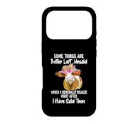 Some Things Are Better Left Unsaid! Funny Sarcastic Heifer Case for iPhone 17 Pro
