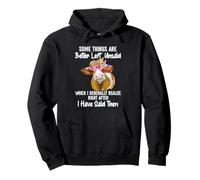 Some Things Are Better Left Unsaid! Funny Sarcastic Heifer Pullover Hoodie