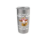 Some Things are Better Left Unsaid! Funny Sarcastic Heifer Stainless Steel Insulated Tumbler