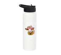 Some Things are Better Left Unsaid! Funny Sarcastic Heifer Stainless Steel Insulated Water Bottle