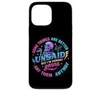 Some Things Are Better Left Unsaid Skeleton Case for iPhone 13 Pro Max