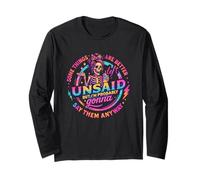 Some Things are Better Left Unsaid Skeleton Long Sleeve T-Shirt