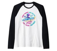 Some Things are Better Left Unsaid Skeleton Raglan Baseball Tee