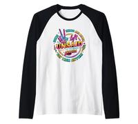 Some Things are Better Left Unsaid Typography Raglan Baseball Tee